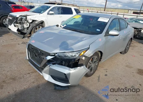 2021 Nissan Sentra Sv Xtronic Cvt из США, поврежденный, VIN 3N1AB8CV2MY224566